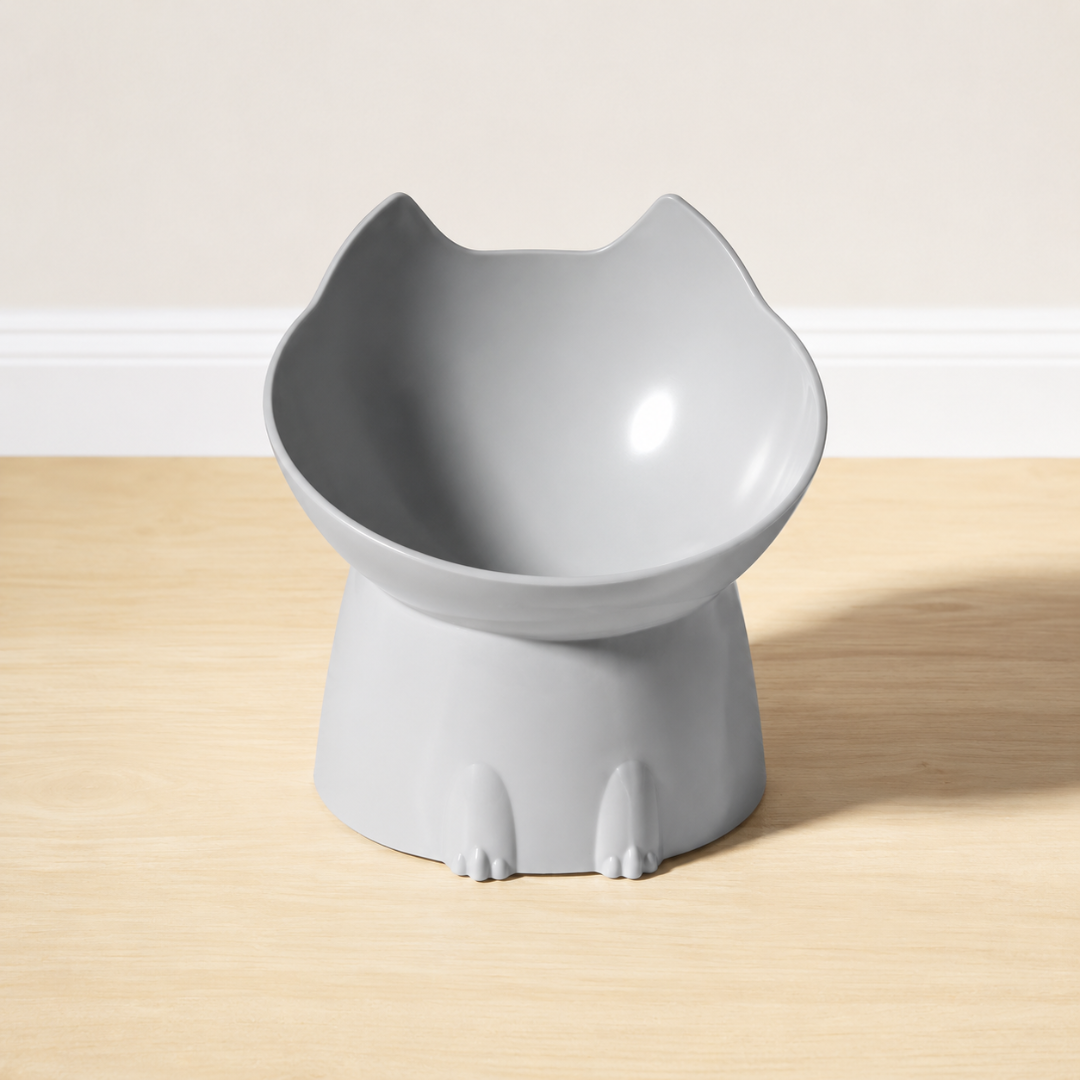 Comedero Elevado para Gatos